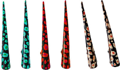 

Trendy Nuts Stylish Lady Back Pin(Multicolor)