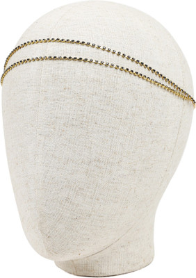 

Hair Drama Company Hair Drama Golden Crystals Headband Head Band(Gold)