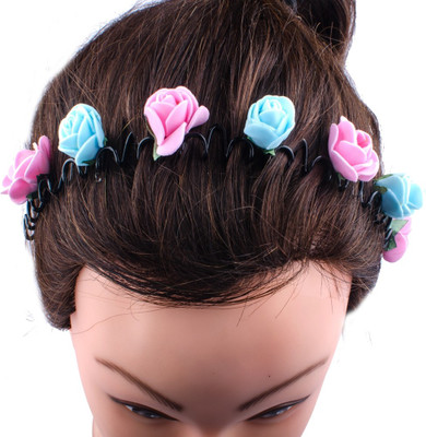 

Majik Fancy Bands Zigzag Hair Band(Multicolor)