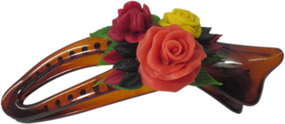 

Advance Hotline Porcelain clay work fancy banana clip Banana Clip(Multicolor)
