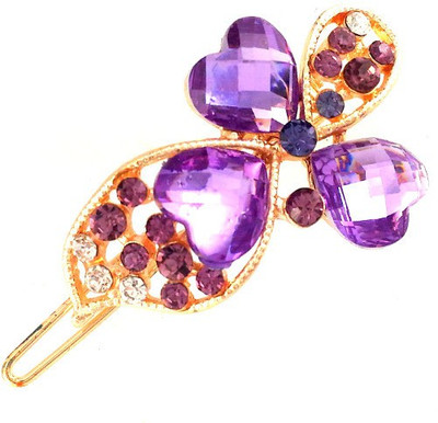 

Anmita AT-361-PURPLE Hair Clip(Purple)