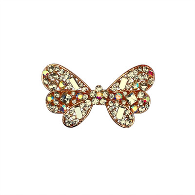 

B-Fashionable Dazzling Butterfly Hair Clip(Gold)