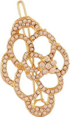 

AccessHer Floral Designer Clip Hair Pin(White)