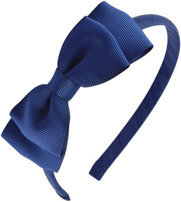 

Sarah Double Bow Hair Band(Blue)