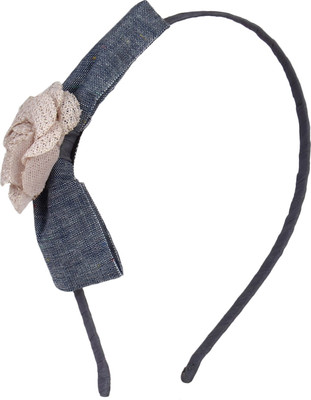 

Fayon Briad And Bow Hair Band(Grey)
