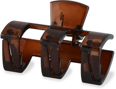 

Sarah Plastic Clutcher Hair Claw(Brown)