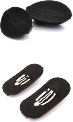 

A Shreeparna Hair Princess Puff Hair Accessory Set(Black)