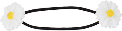 Fayon Double Flower Rubber Band(Black)