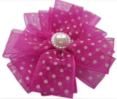 

Advance Hotline Hand made ribbon work tic tac pin set of 1 Hair Pin(Multicolor)