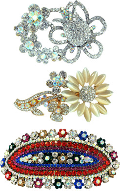 

Mansiyaorange Desginer Latest Fancy Premium Mix Combo Range Hair Pin Hair Clip(Multicolor)