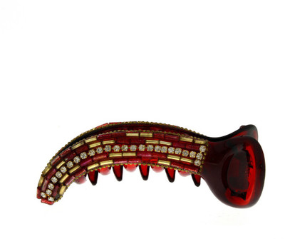 

Anuradha Art Stylish Banana Clip(Maroon)