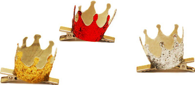 

Dchica Little Princess Crown Alligator Hair Accessory Set(Multicolor)