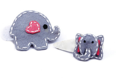 

Mi Dulce An'Ya Cute Snap Clip Tic Tac Clip(Grey)