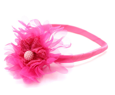 

Eternz Rubberband Head Band(Pink)