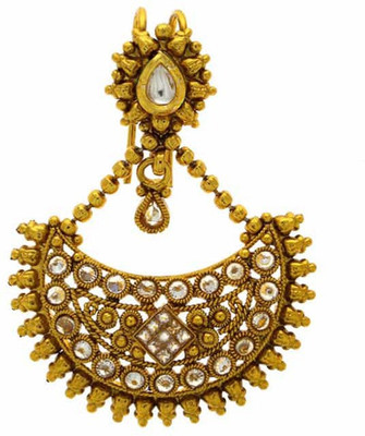 

Anuradha Art ZHB-571 Hair Pin(Gold, White)