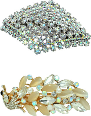 

Mansiyaorange Desginer Latest Fancy Premium Mix Combo Range Hair Pin Hair Clip(Multicolor)