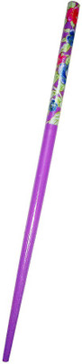 

CraftEra Wooden Stick Bun Stick(Purple)