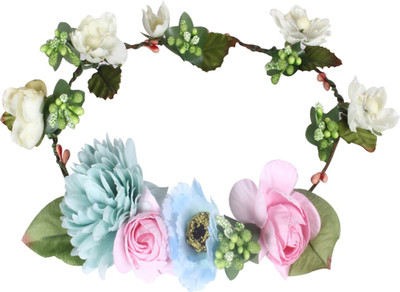 

Cutecumber Flower Head Band(Green)