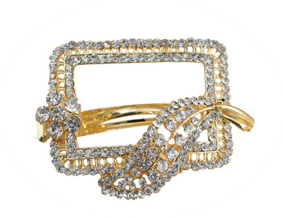 

Taj Pearl Designer Hair Clip(Gold)