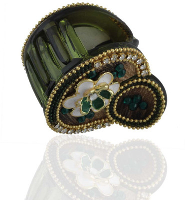 

Anuradha Art Designed to Perfection Hair Clip(Green)