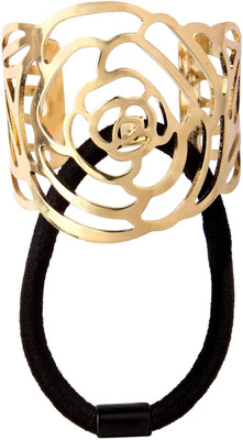 

20 Dresses Kiss From A Rose Hairtie Rubber Band(Gold)