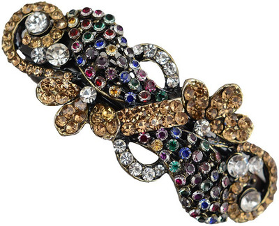 

Taj Pearl Designer Hair Clip(Yellow)
