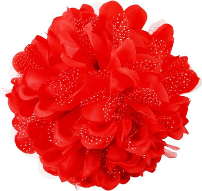 

Tara FLOWER JAW TYPE Hair Clip(Red)
