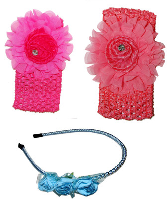 

Twinkle Floral Style Hairband Hair Accessory Set(Multicolor)