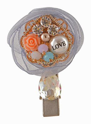 

My DT Lifestyle PARTYWEAR HANDMADE Hair Pin(Grey)