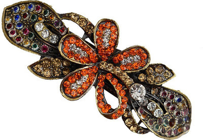 

Taj Pearl Designer Hair Clip(Yellow)