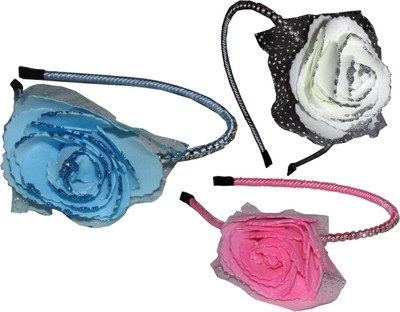 

GD Multi Color Floral Hair Accessory Set(Multicolor)