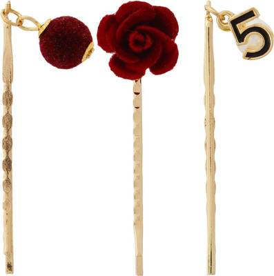 Blueberry Pins Collection Hair Accessory Set(Gold)