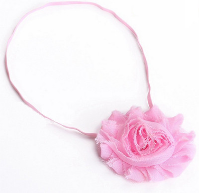 

AkinosKIDS Soft Shabby Flower Net Head Band(Pink)