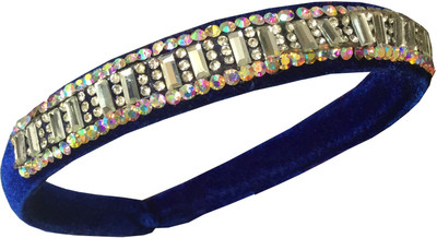 

Abhiyantt Hair Band for New Born Head Band(Blue, Silver)