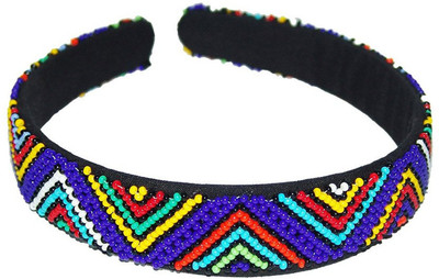 

Mehrunnisa Traditional South African Multicolor Hair Band(Multicolor)
