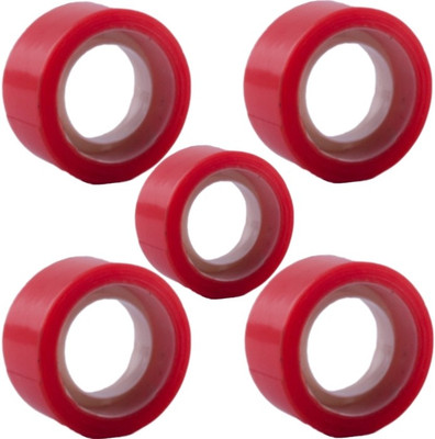 

Majik Transparent toupee tape for wigs set of 5 Hair Accessory Set(Red)