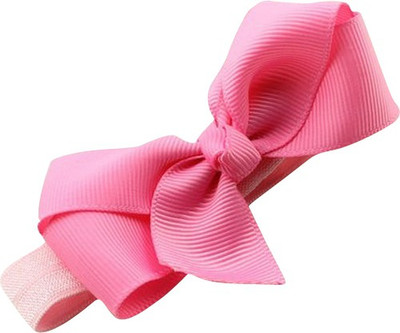 

AkinosKIDS Elegant Ribbon Bow BabyGirl Head Band(Pink)