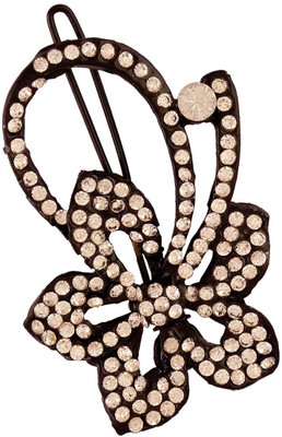 

AccessHer Floral Designer Clip Hair Pin(White)