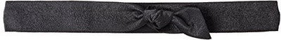 

Emi Jay Wide Headband, Black Satin Head Band(Black)