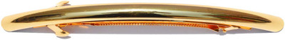 Joker & Witch Minimal Gold Curved Hair Clip(Gold)