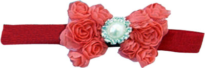 

AkinosKIDS Flower Bow Diamond Baby Head Band(Pink)