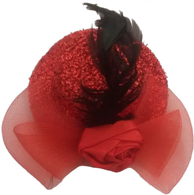 

Viva Fashions Hatstyle Hair Clip(Red)