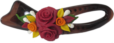 

Advance Hotline Porcelain clay work fancy banana clip Banana Clip(Multicolor)