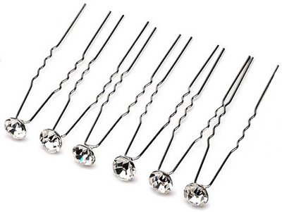 

Style Tweak CZ Studded Hair Pin(Gold)
