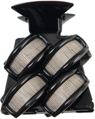 

Taj Pearl Designer Hair Clip(Black)