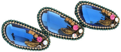 

Vama Fashions Indo Western Wedding Bridal Party Wear Hair Clip(Multicolor)