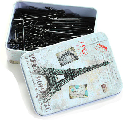 

Young & Forever Basic Daily Essentials Fashionable with Elegant Eiffel Tower Utility Hair Pin(Black)