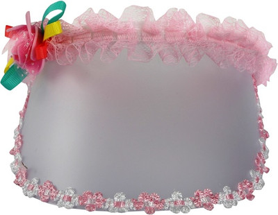 

Tara FLOWER CAP Hair Band(White, Pink)