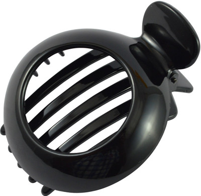 

Sarah Round Slide-in Hair Claw(Black)