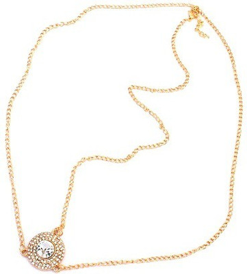 

Crunchy Fashion Style Diva Hair Chain(Gold)